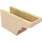 Ekena Millwork 6in. W x 8in. H x 16in. L Monterey Woodgrain TimberThane Rafter Tail, Primed Tan RFTUR06X08X16MONRCPR - alternate 4